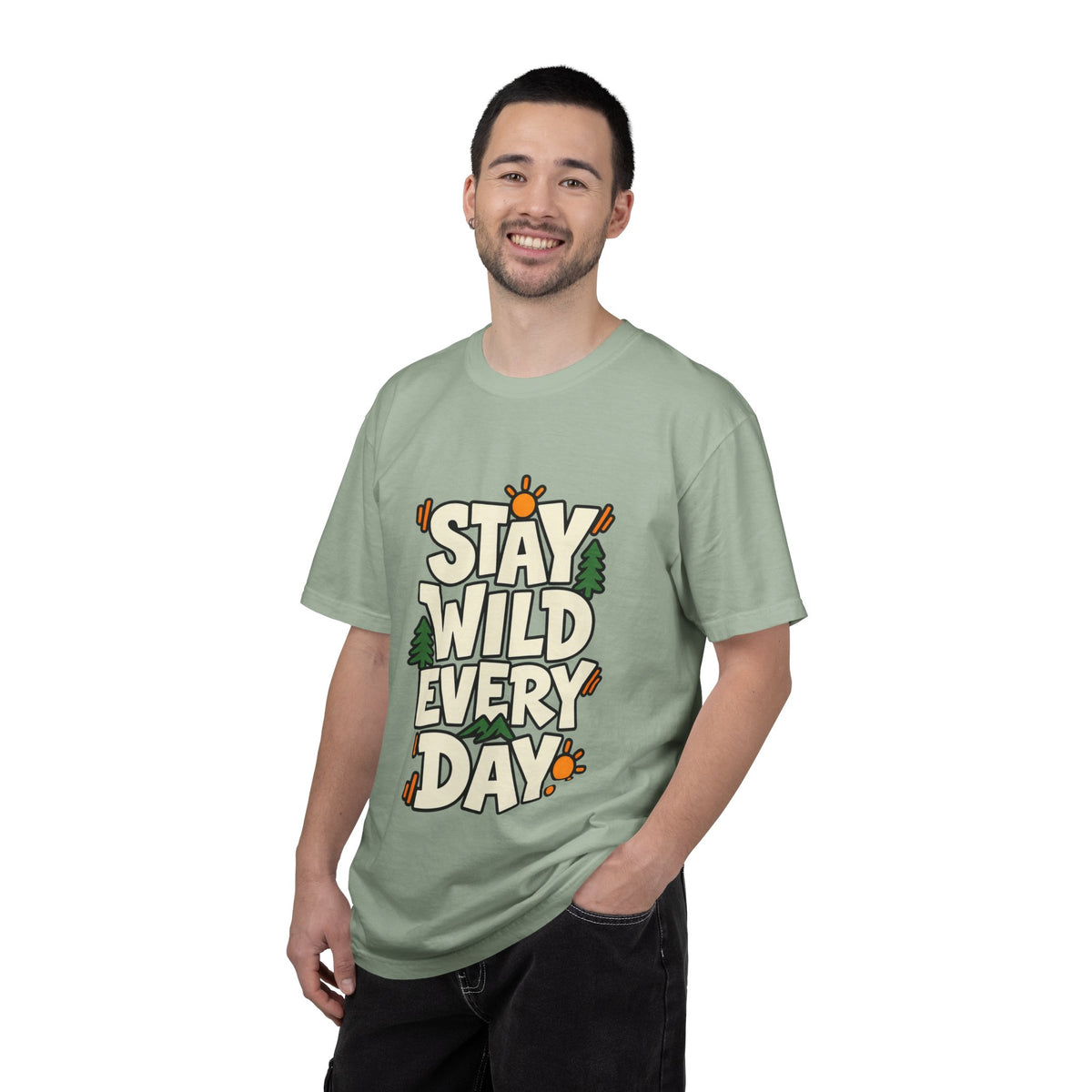 Stay Wild Every Day T-Shirt — Outdoor Adventure Graphic Tee