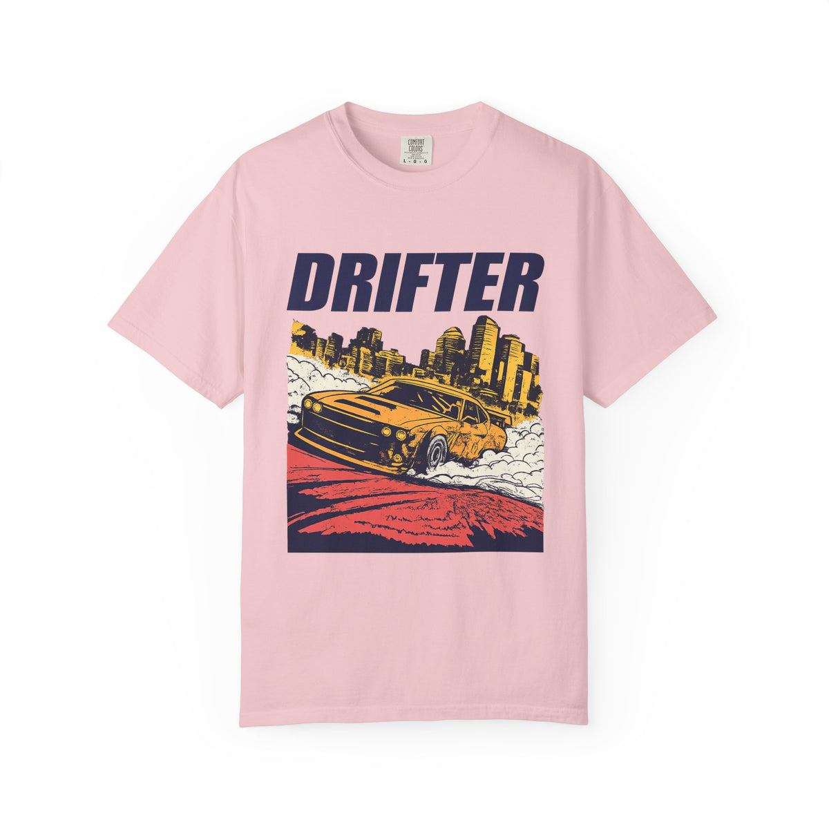 Drifter Street Racing T-Shirt — Retro Drift Car Graphic Tee