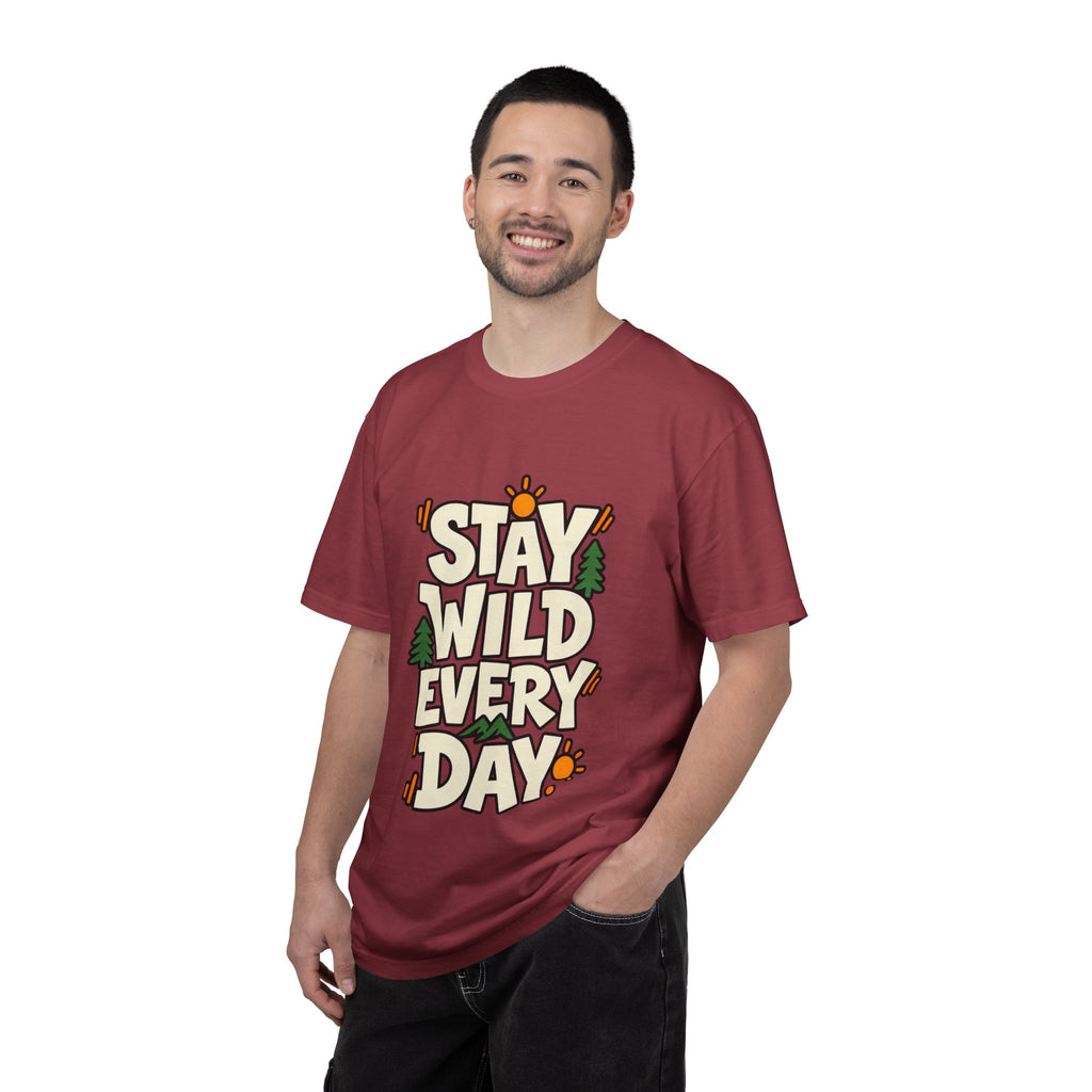 Stay Wild Every Day T-Shirt — Outdoor Adventure Graphic Tee