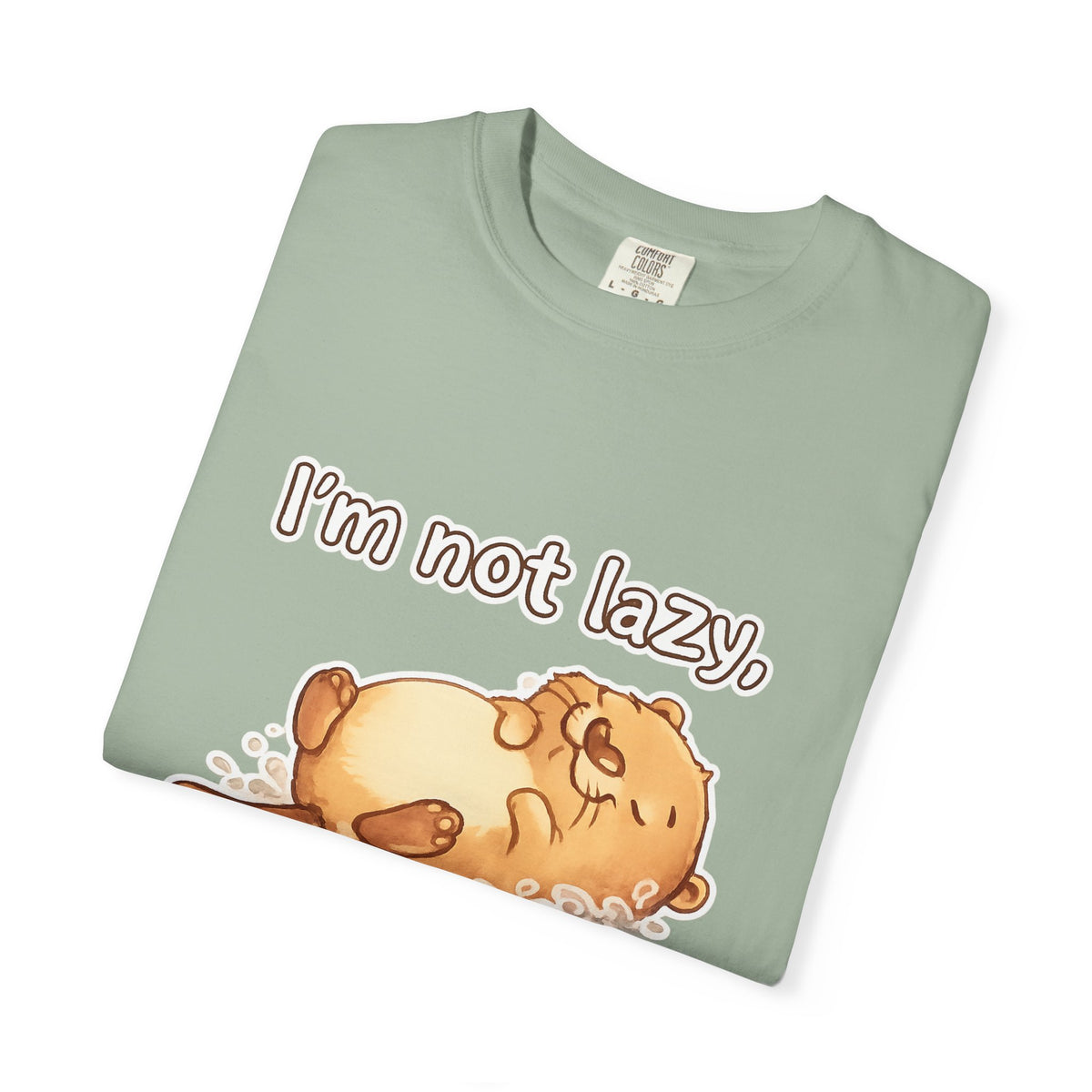 Funny 'I'm Not Lazy, I'm in Energy Saving Mode' T-Shirt