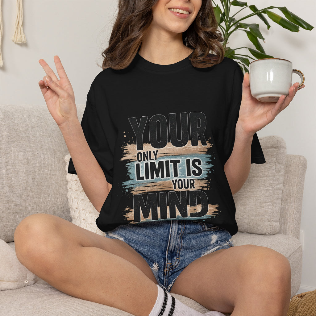 Inspirational Graphic T-Shirt — "Your Only Limit Is Your Mind" Motivational Tee