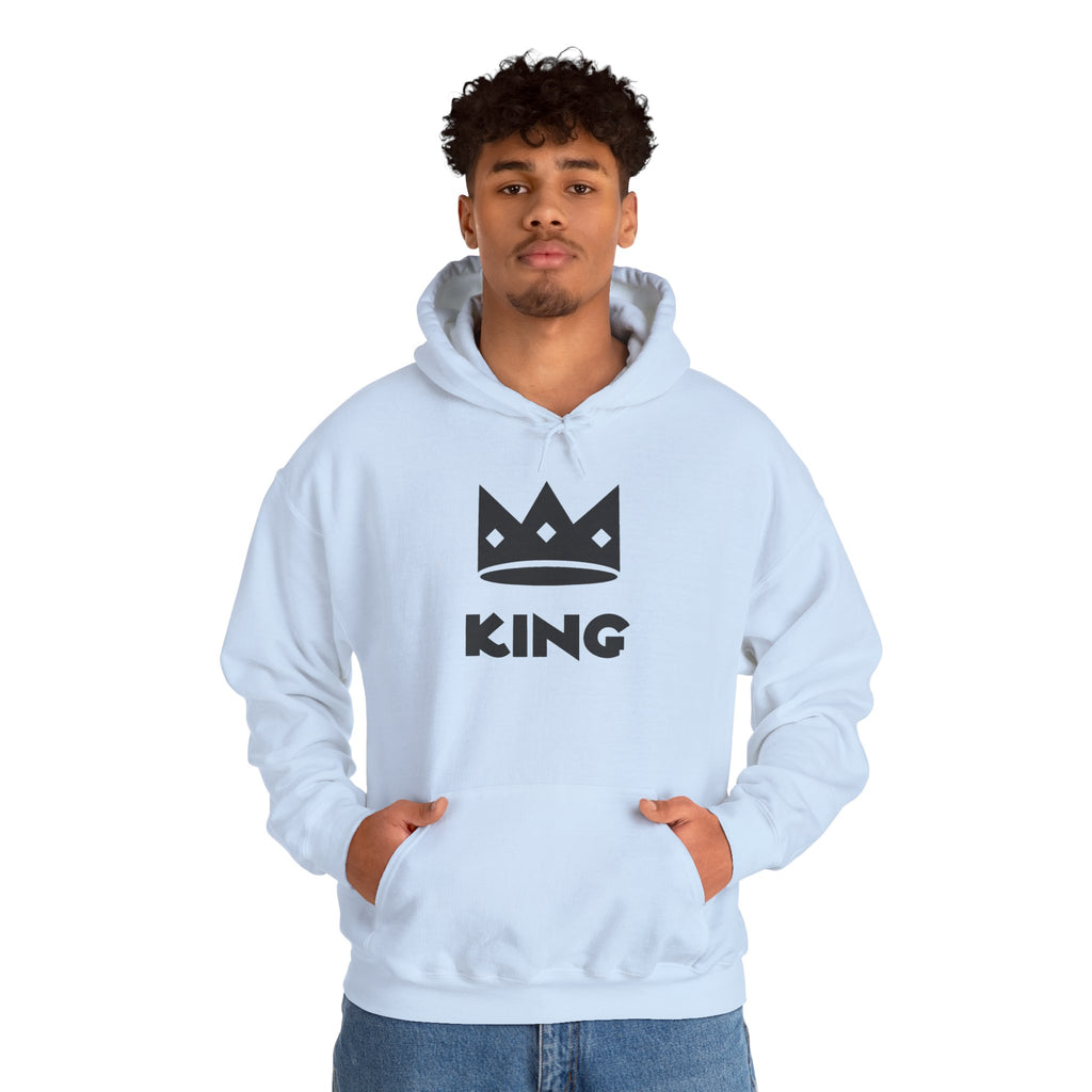 King Crown Hoodie — Bold 'KING' Graphic Pullover