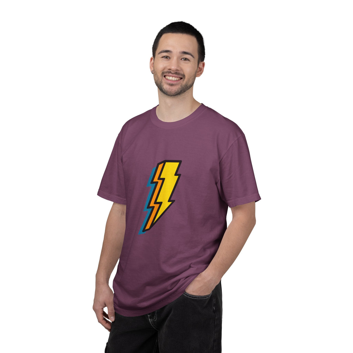 Lightning Bolt Graphic T-Shirt