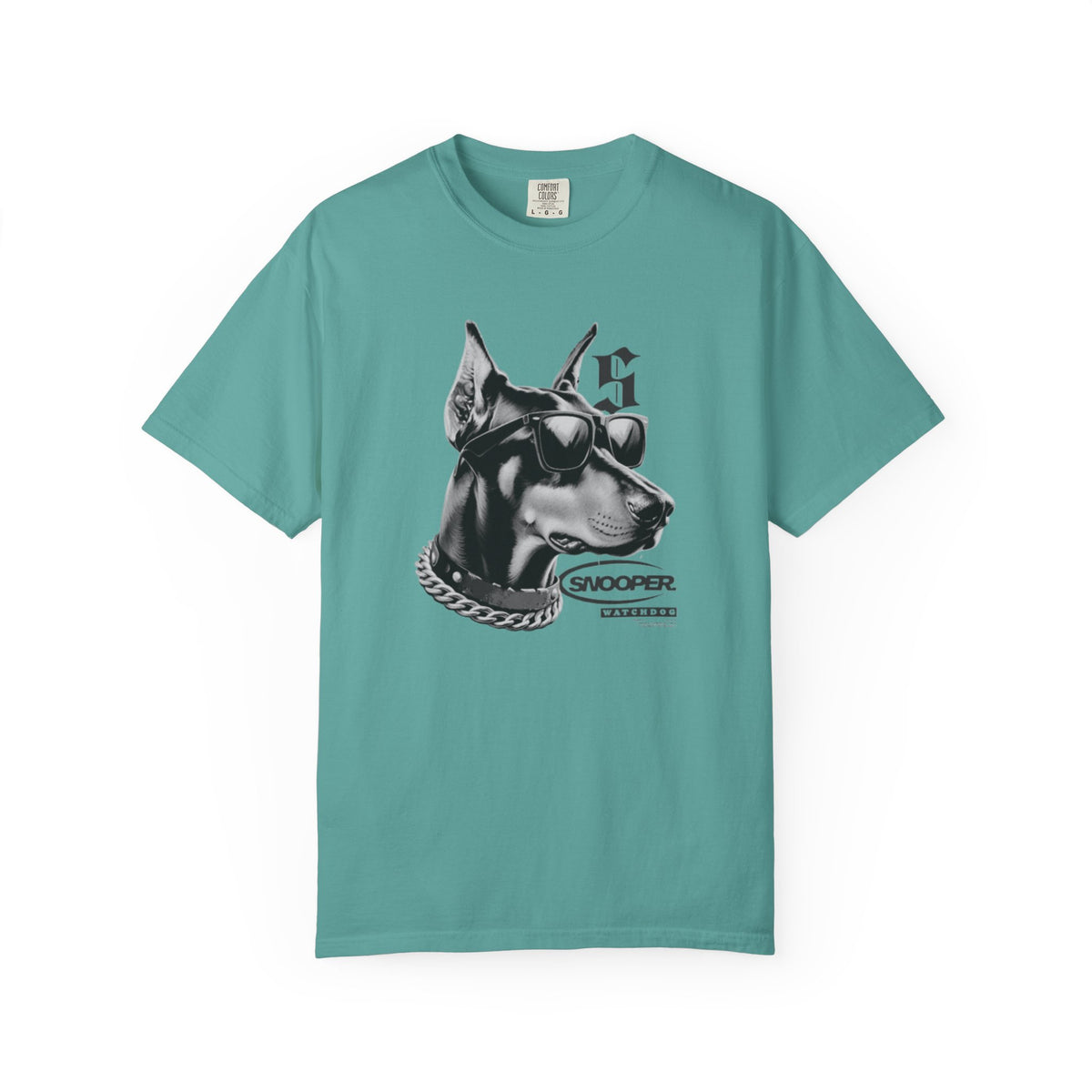 Doberman Sunglasses Graphic T-Shirt — "Snooper" Streetwear Tee