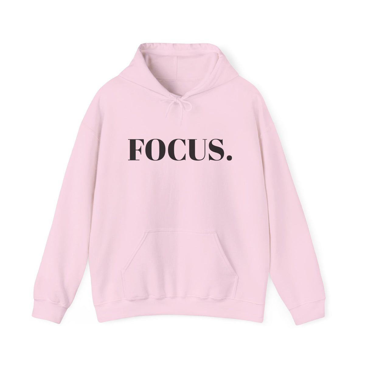 FOCUS. Hoodie — Minimal Motivational Pullover