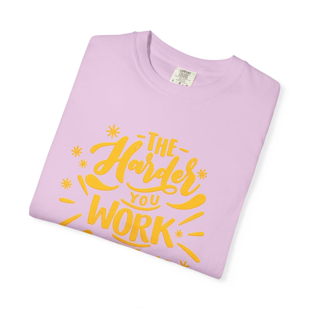 Motivational T-Shirt — "The Harder You Work The Better You Get" Graphic Tee