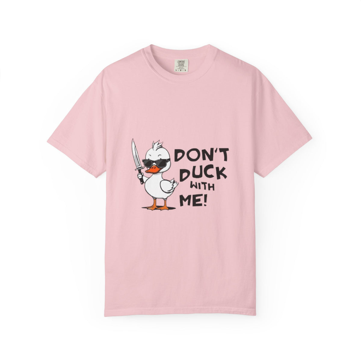 Don't Duck With Me T-Shirt — Funny Angry Duck Graphic Tee