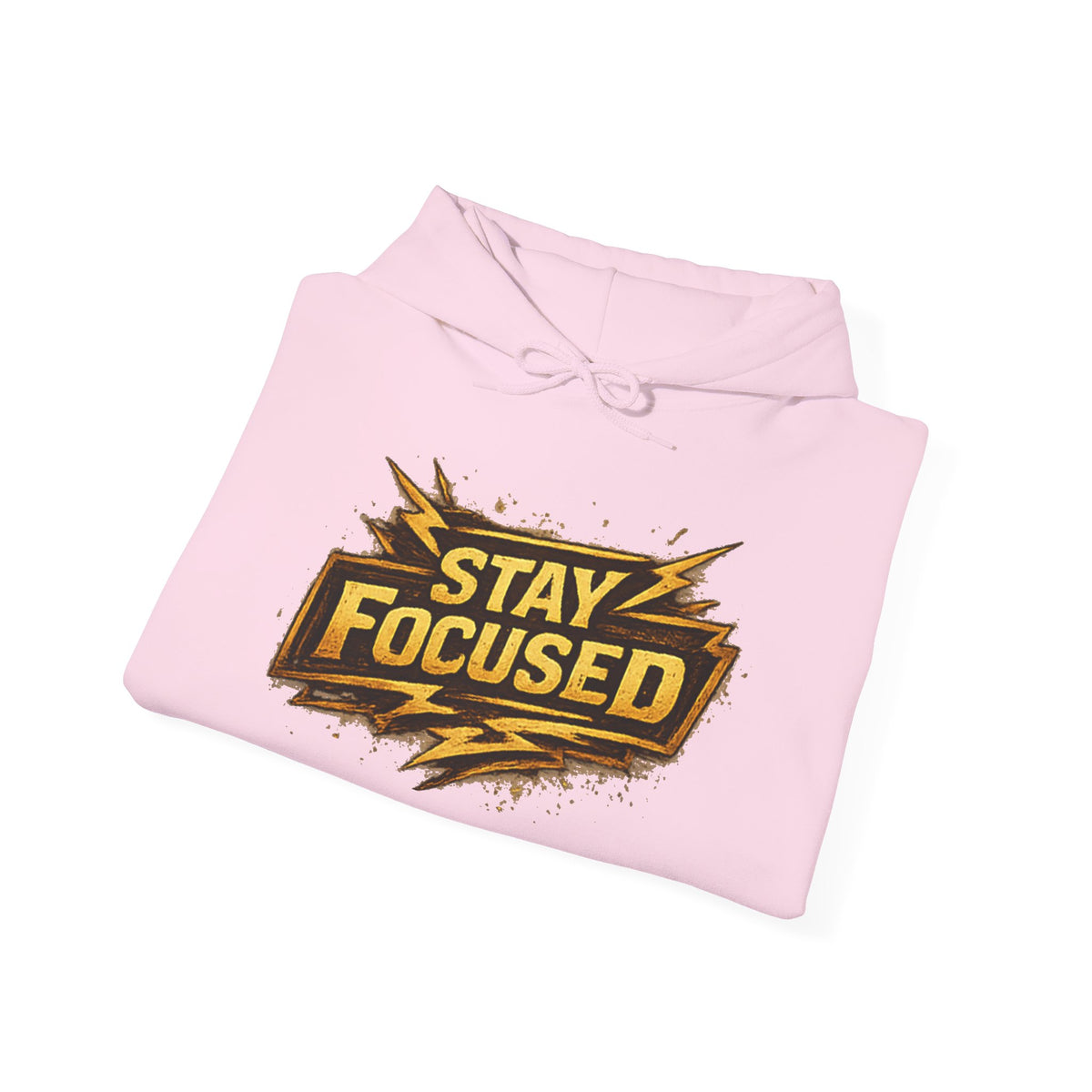 Stay Focused Hoodie — Motivational Graphic Pullover