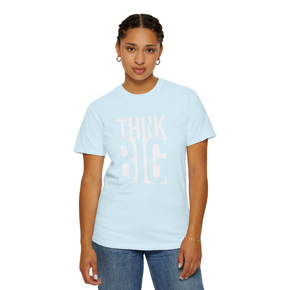 Think Big Graphic T-Shirt — Motivational Typography Tee