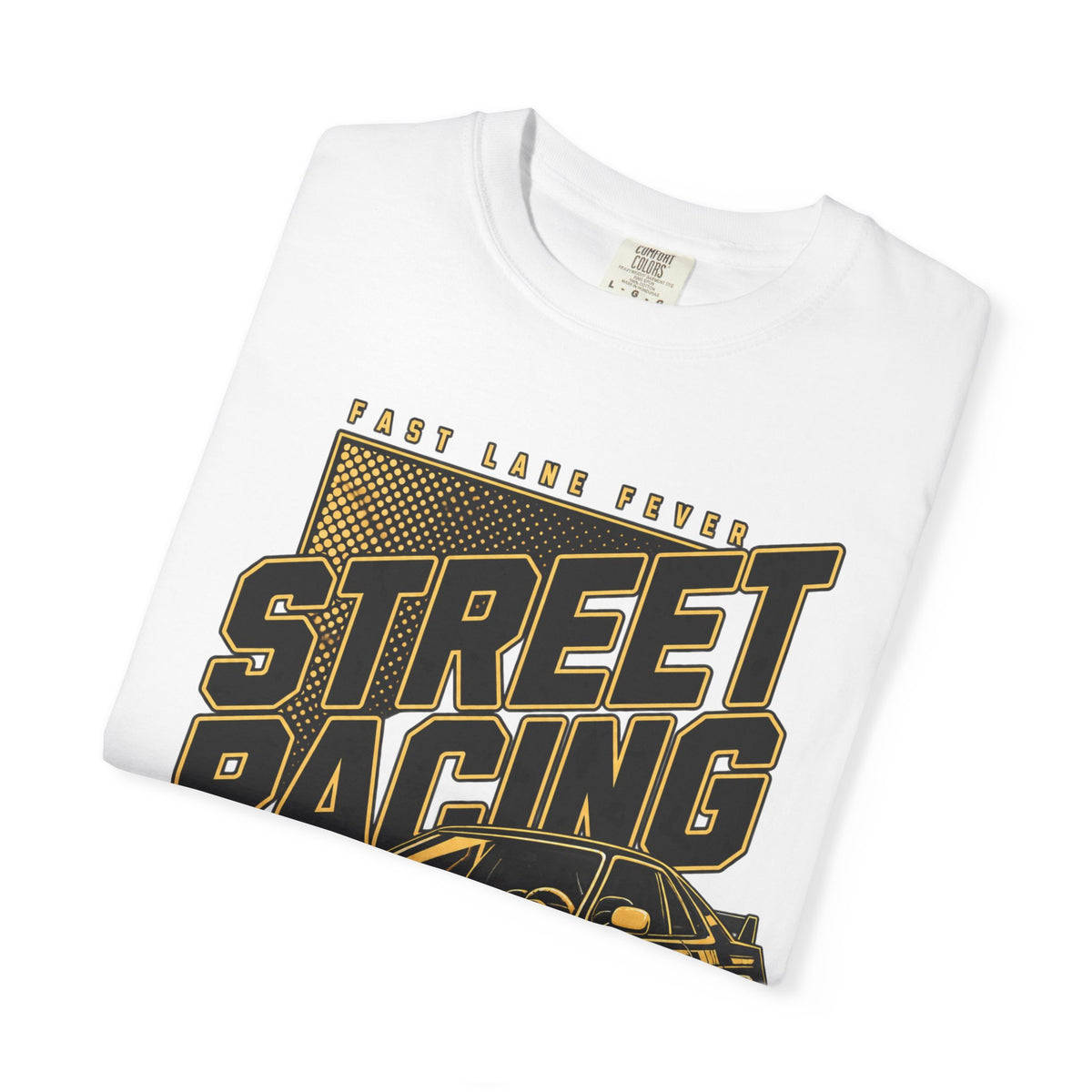 Street Racing Car T-Shirt — Retro Drift Racing Graphic Tee