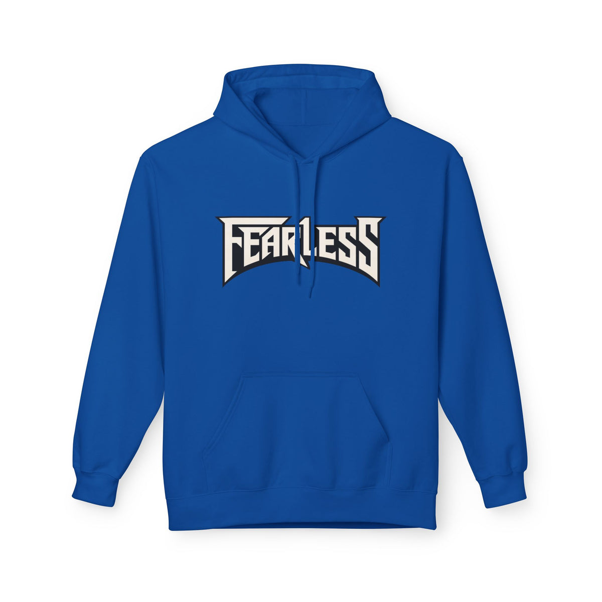 Fearless Graphic Hoodie — Bold Retro Logo Pullover