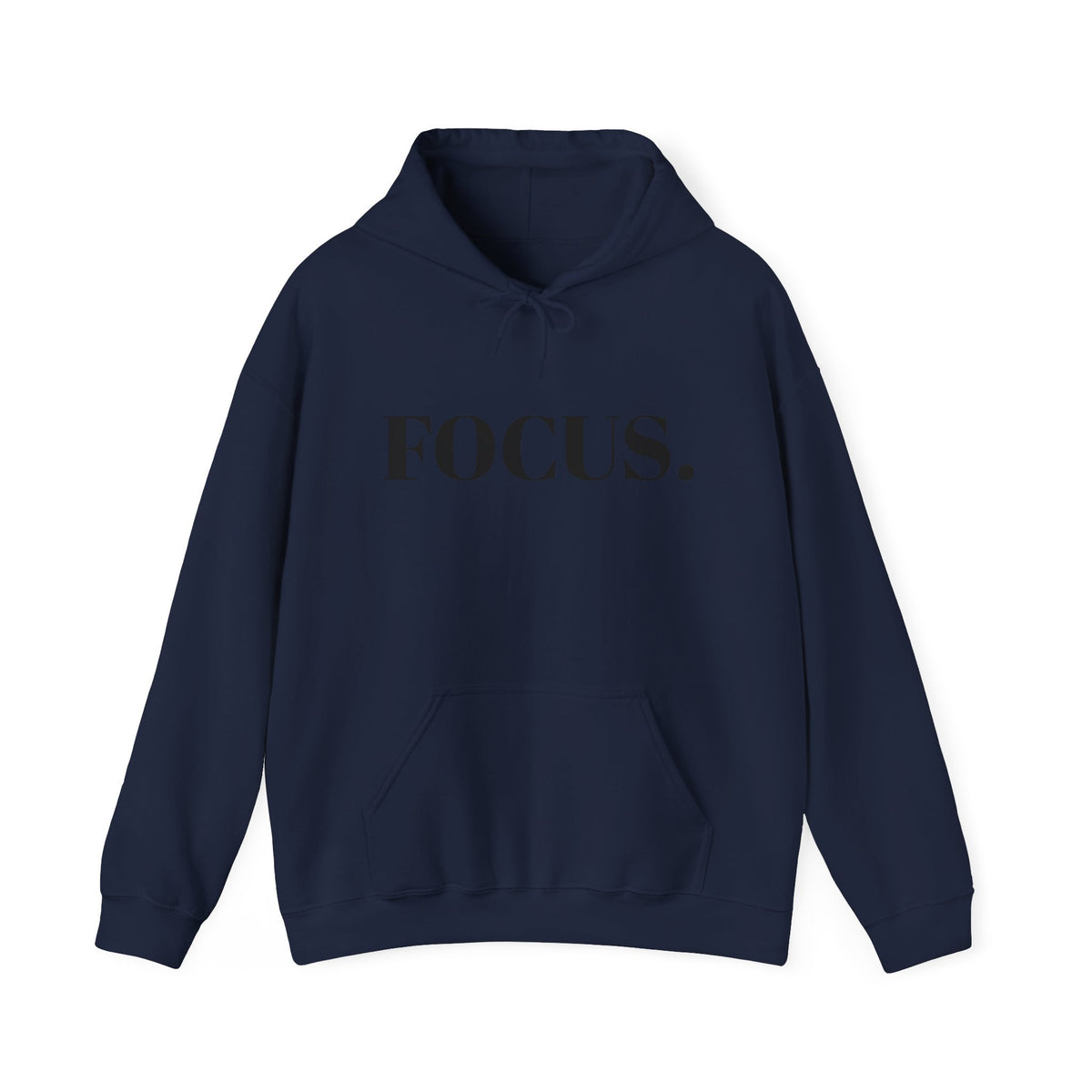FOCUS. Hoodie — Minimal Motivational Pullover