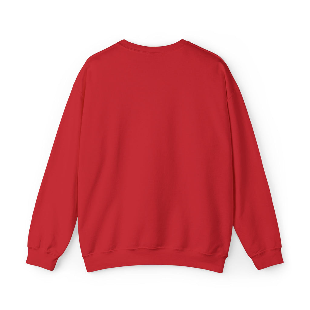 Live In The Moment Crewneck Sweatshirt — Minimal Clock Graphic Embroidered