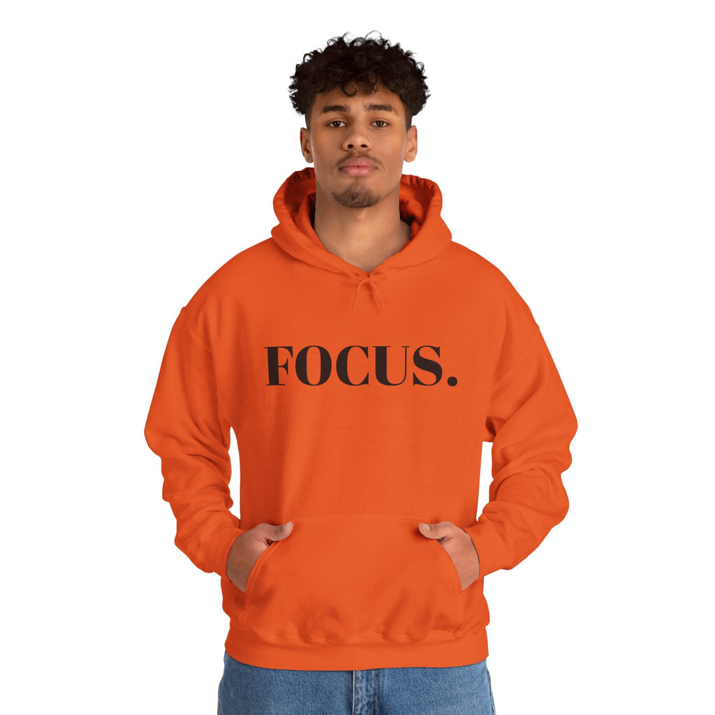 FOCUS. Hoodie — Minimal Motivational Pullover