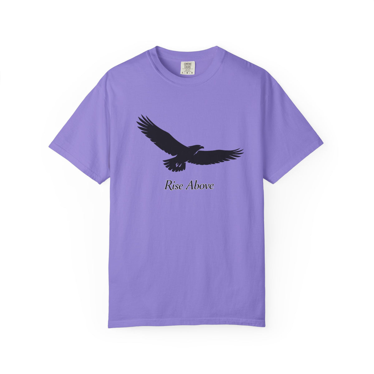 Rise Above Eagle T-Shirt — Inspirational Eagle Graphic Tee