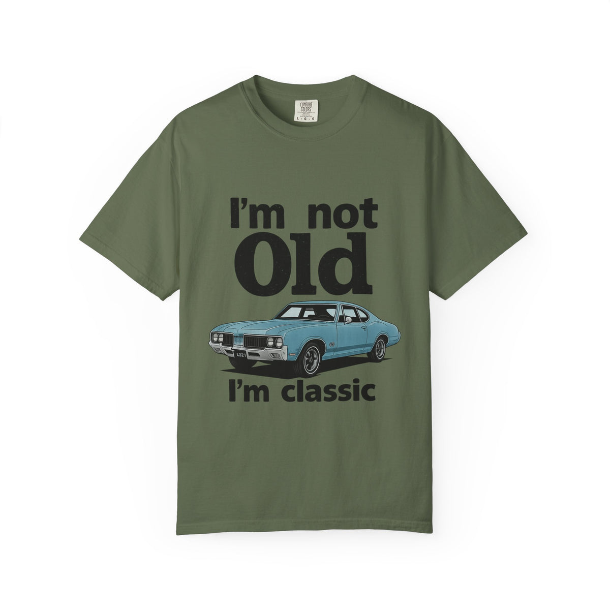 Classic Car T-Shirt — "I'm Not Old I'm Classic" Vintage Auto Tee