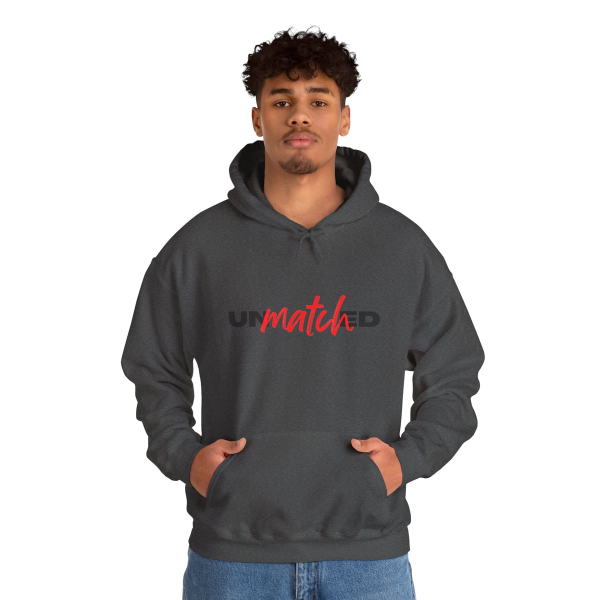 Unmatched Hoodie - Bold Script Logo Pullover