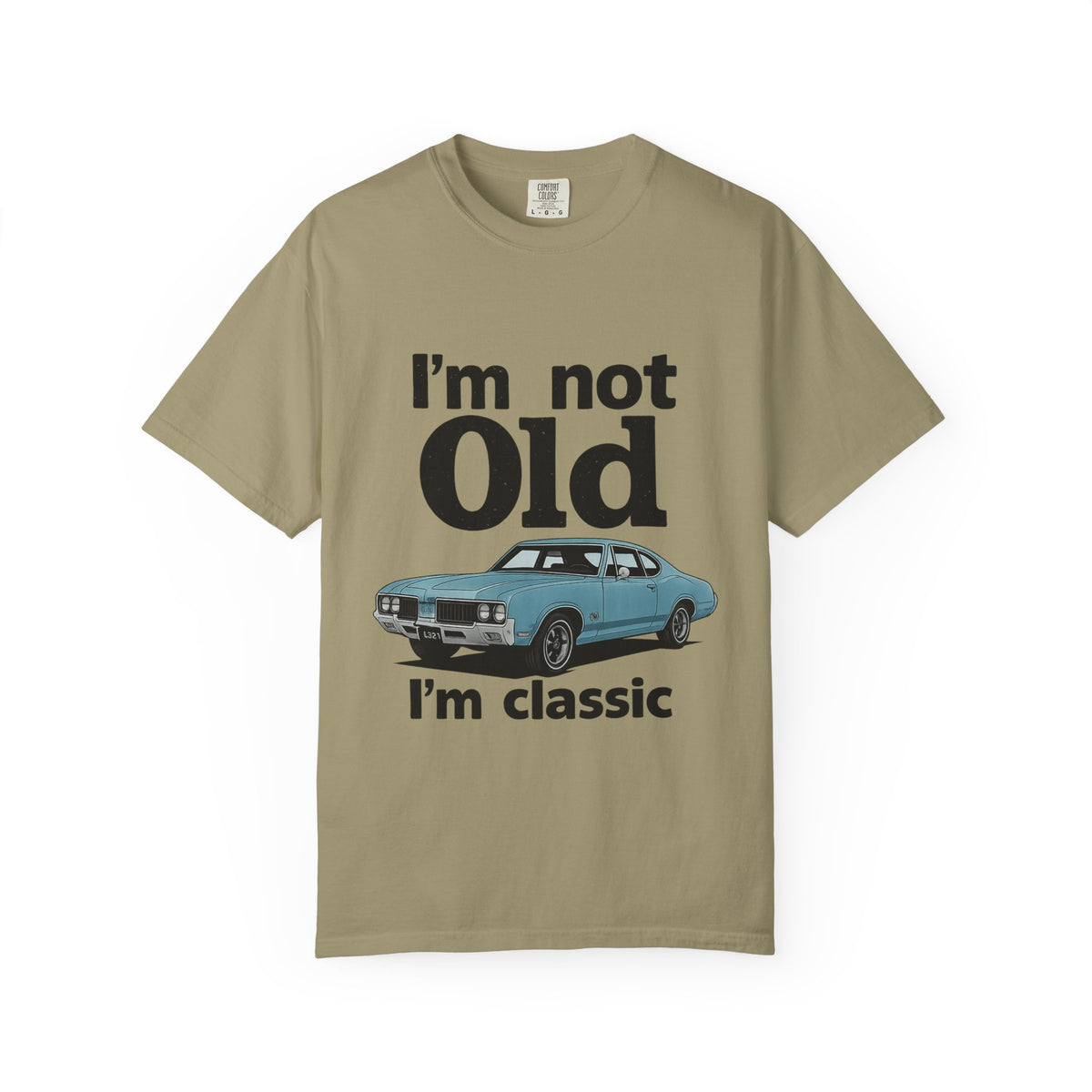 Classic Car T-Shirt — "I'm Not Old I'm Classic" Vintage Auto Tee