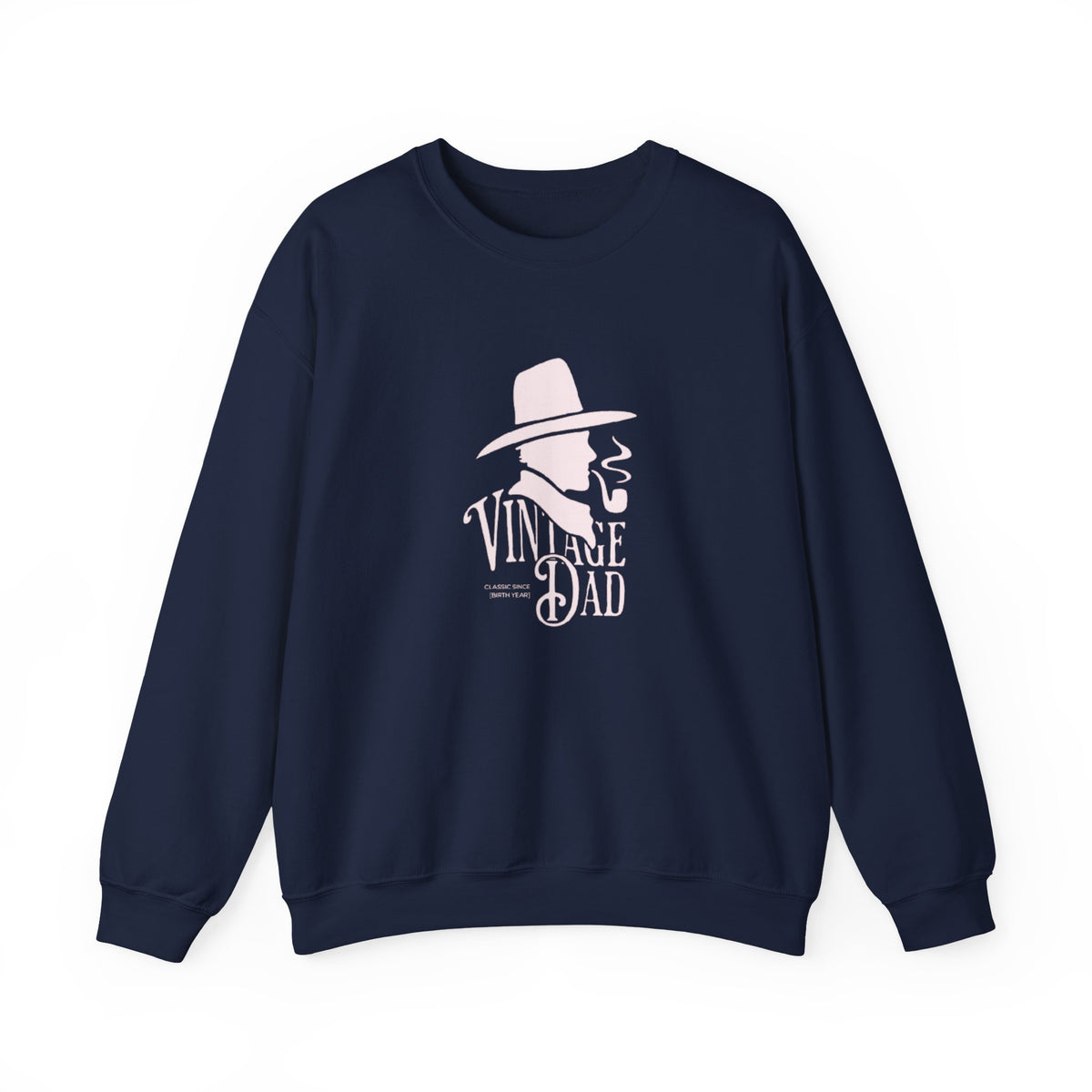 Crewneck Sweatshirt — Pink Cowboy Hat Graphic ‘Howdy’ Retro Western Pullover