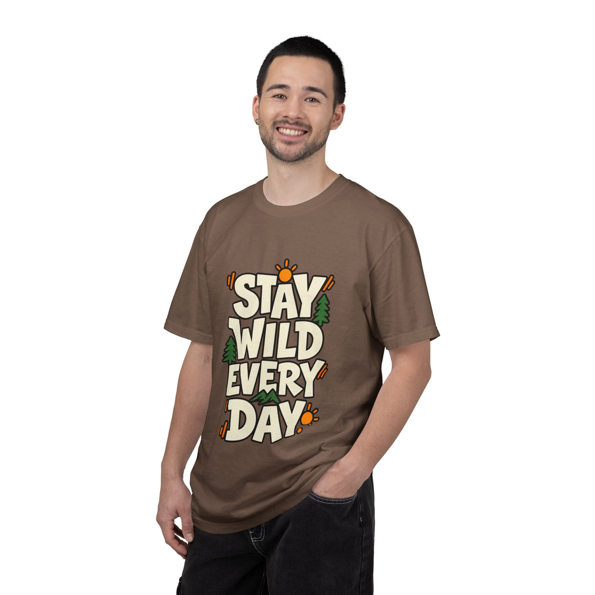 Stay Wild Every Day T-Shirt — Outdoor Adventure Graphic Tee