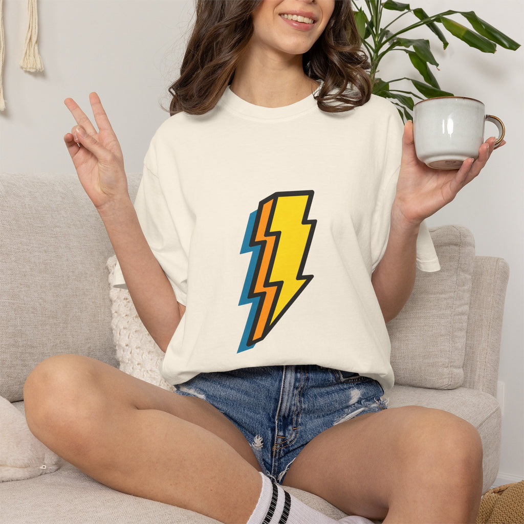 Lightning Bolt Graphic T-Shirt