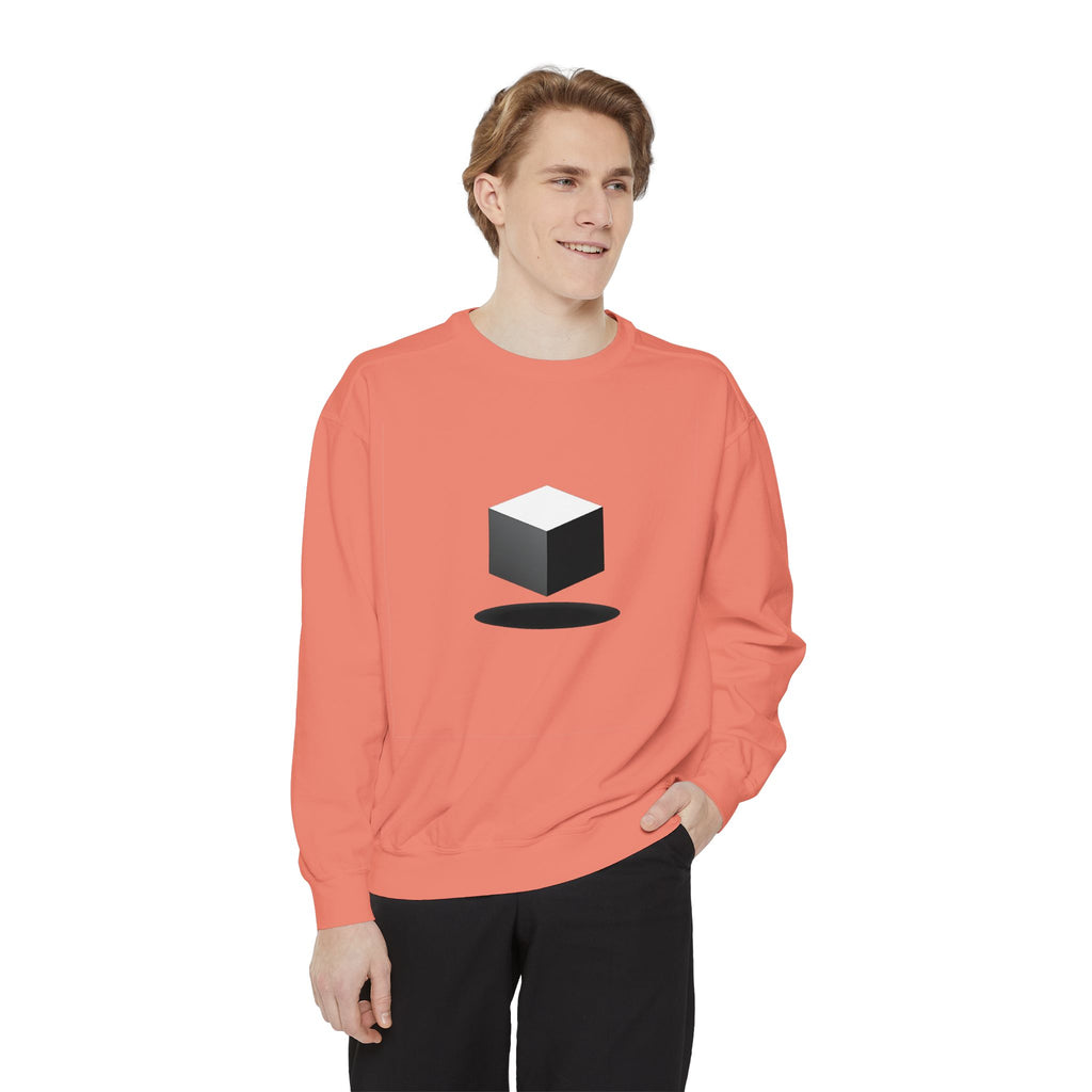 Minimalist Book Logo Sweatshirt — Reading Club Graphic Crewneck