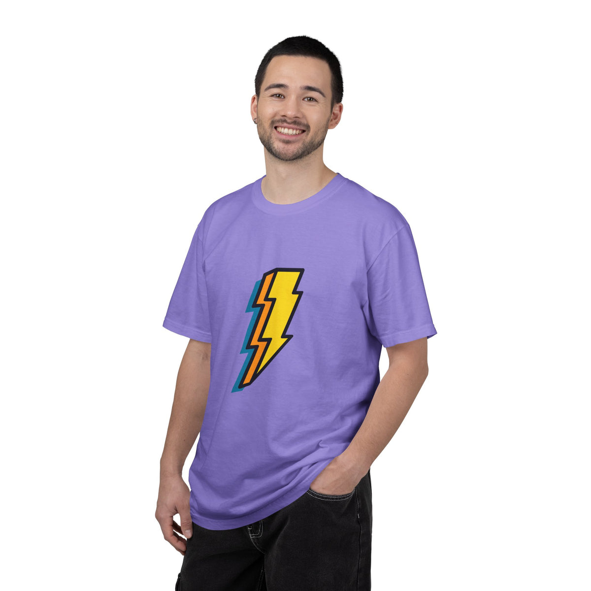 Lightning Bolt Graphic T-Shirt