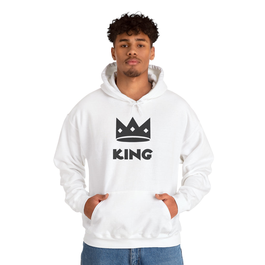 King Crown Hoodie — Bold 'KING' Graphic Pullover