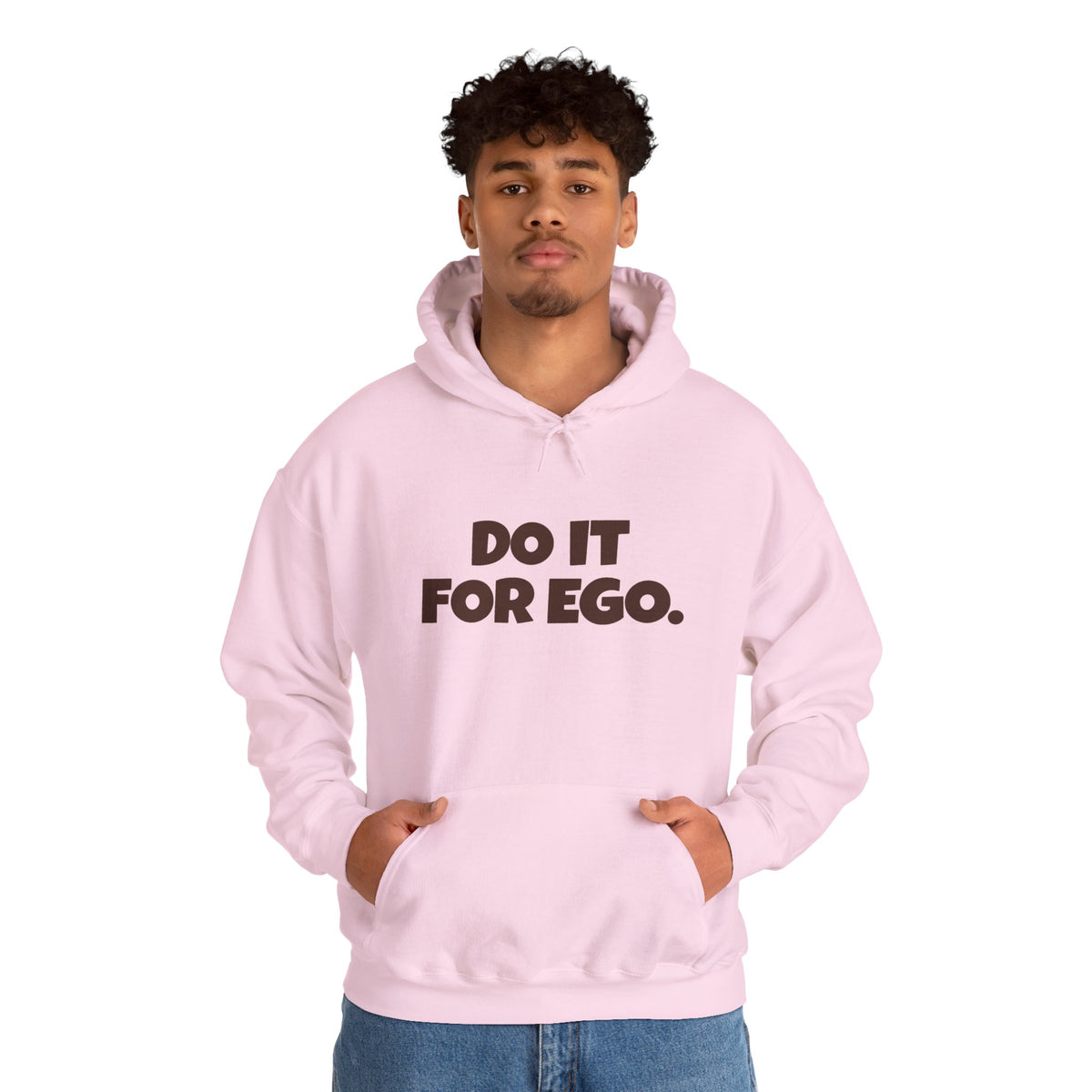 Do It For Ego Hoodie — Bold Graphic Statement Sweatshirt