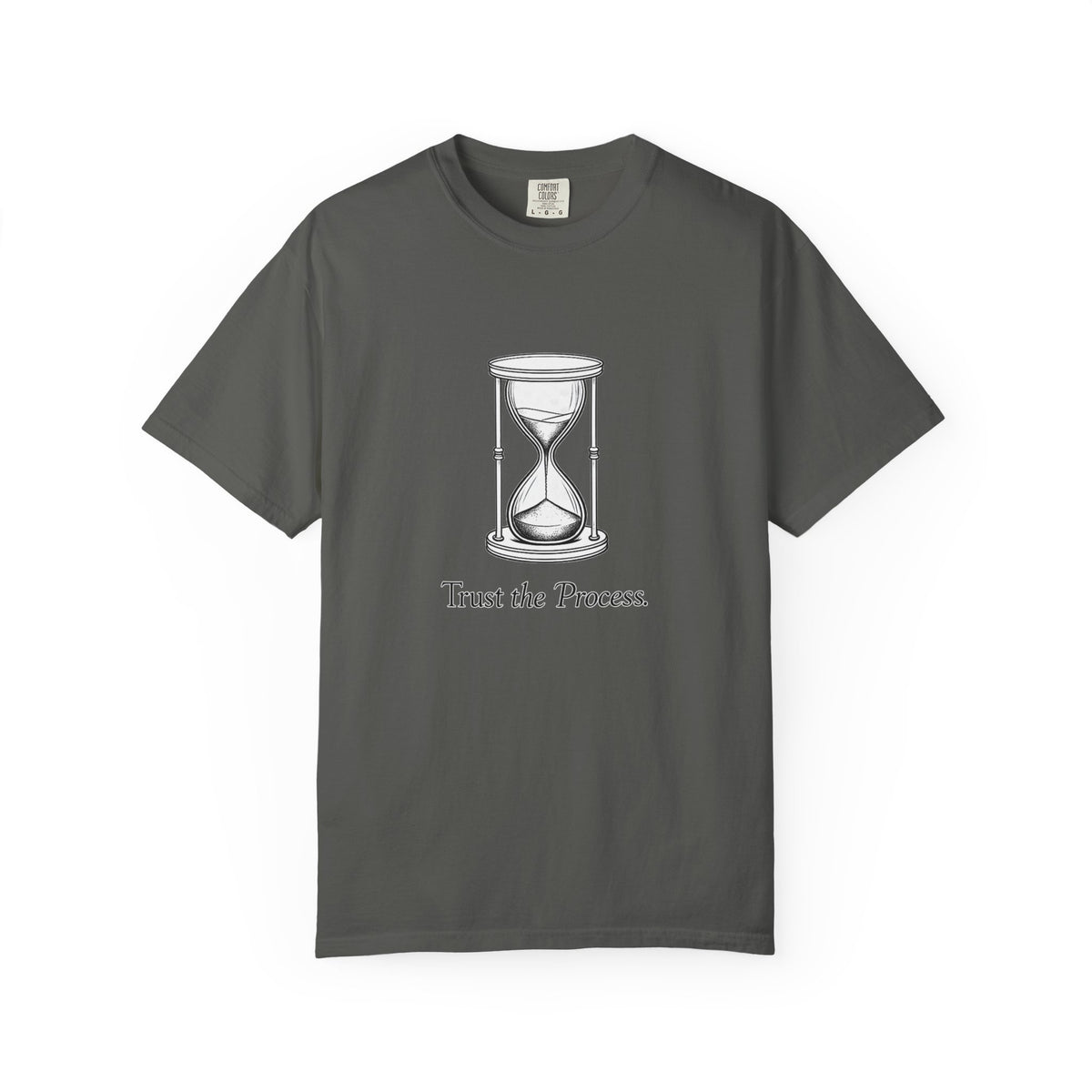 Trust the Process T-Shirt — Hourglass Graphic Inspirational Tee