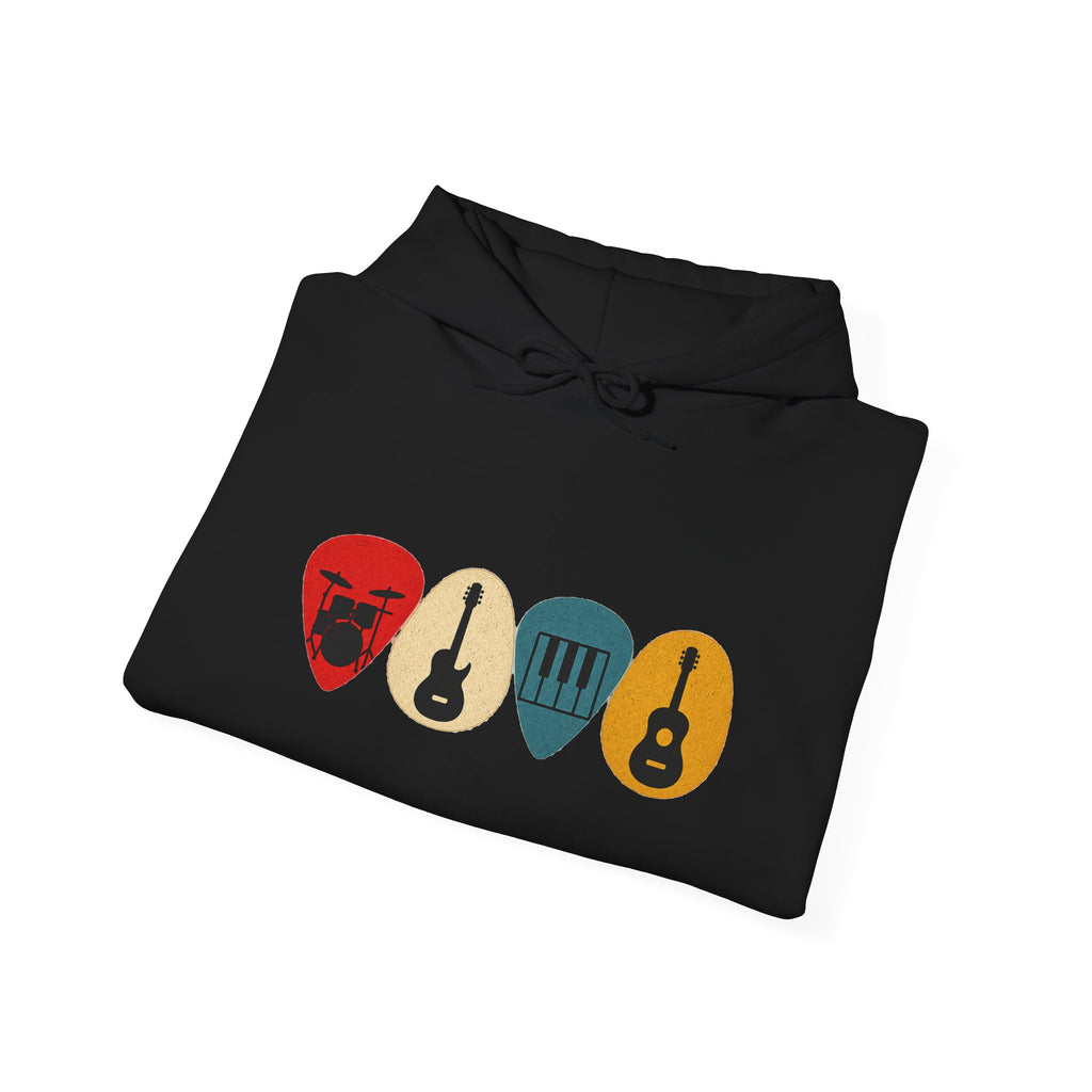 Guitar Picks Graphic Hoodie