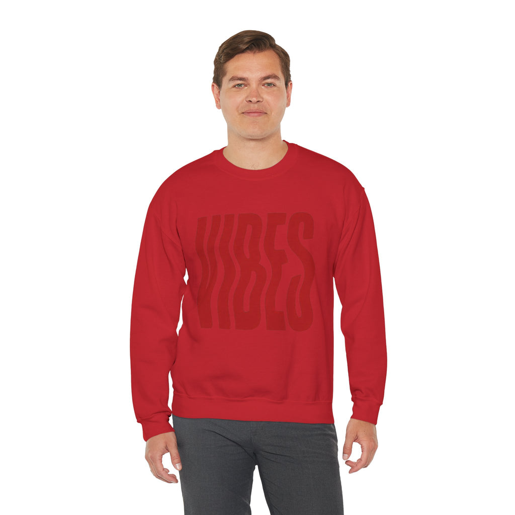 Vibes Distorted Crewneck Sweatshirt
