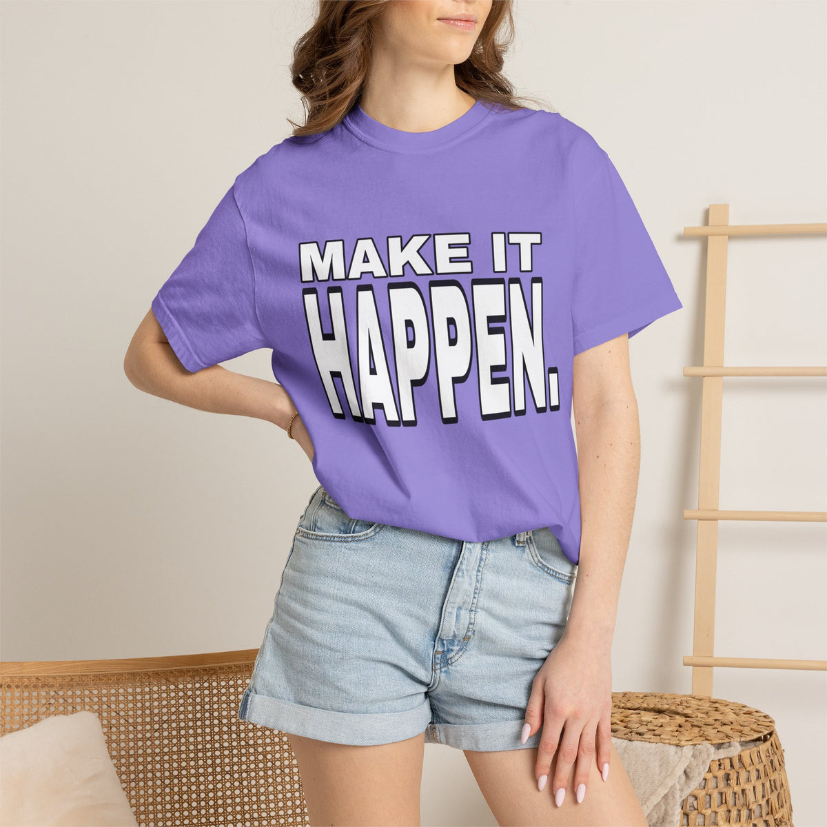 Make It Happen T-Shirt – Motivational Graphic Tee