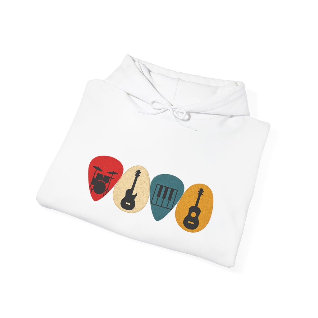 Guitar Picks Graphic Hoodie