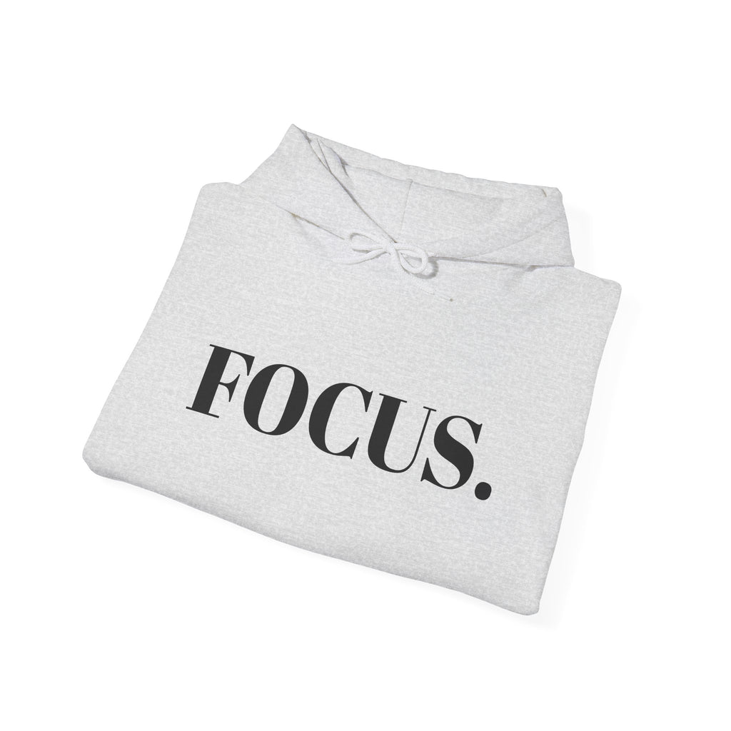 FOCUS. Hoodie — Minimal Motivational Pullover