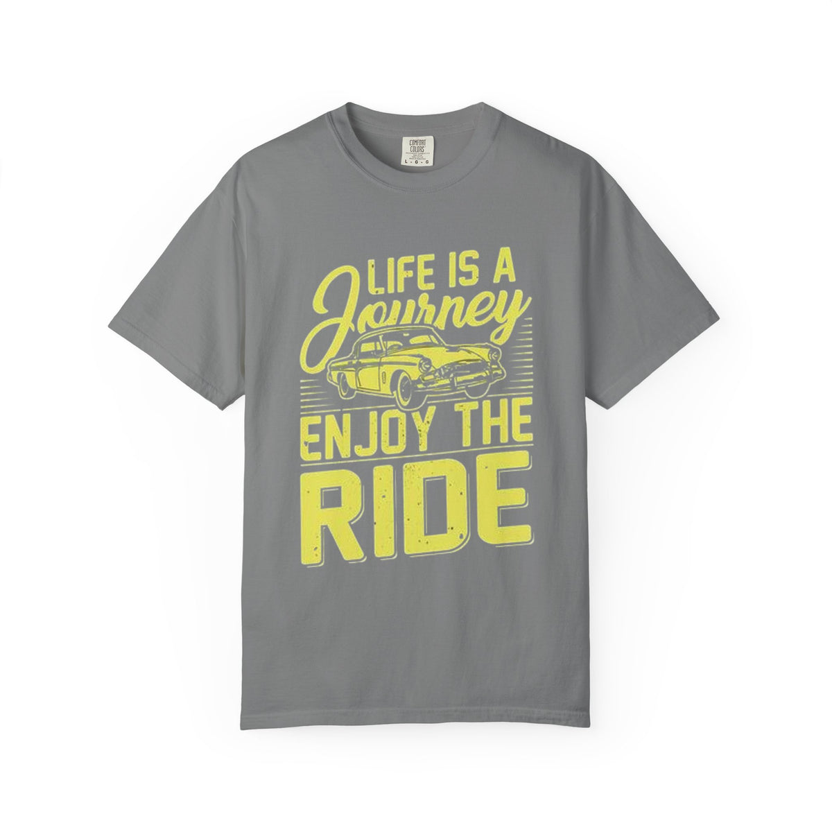 Enjoy The Ride T-Shirt — 'Life Is A Journey' Vintage Car Tee