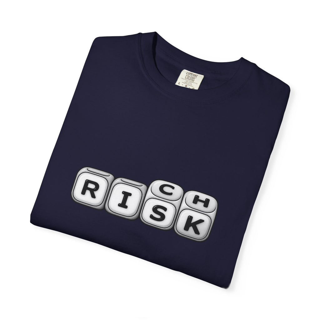 T-Shirt — 'RISK' Dice Block Graphic Tee