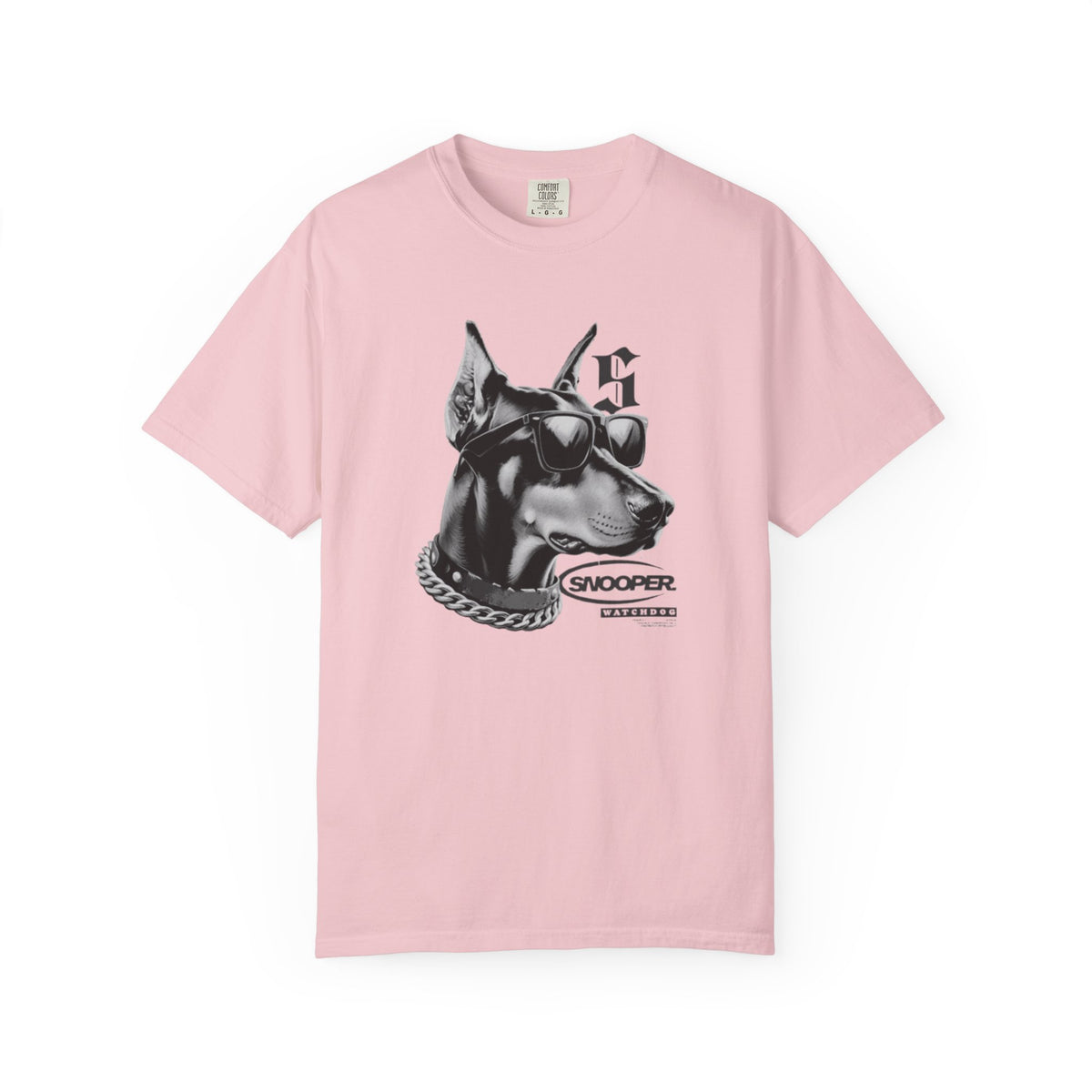 Doberman Sunglasses Graphic T-Shirt — "Snooper" Streetwear Tee