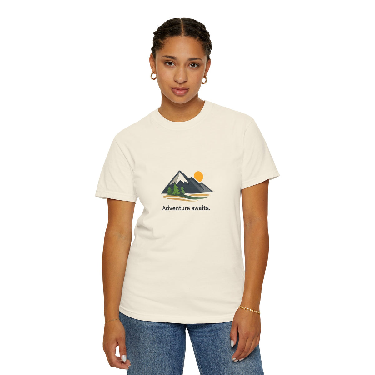 Adventure Awaits Mountain T-Shirt
