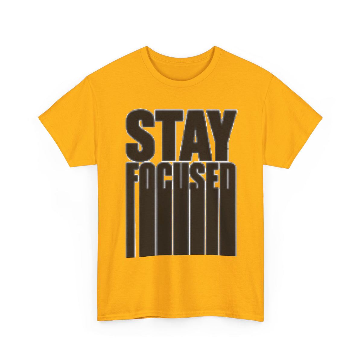 Stay Focused Tee — Motivational Graphic T‑Shirt