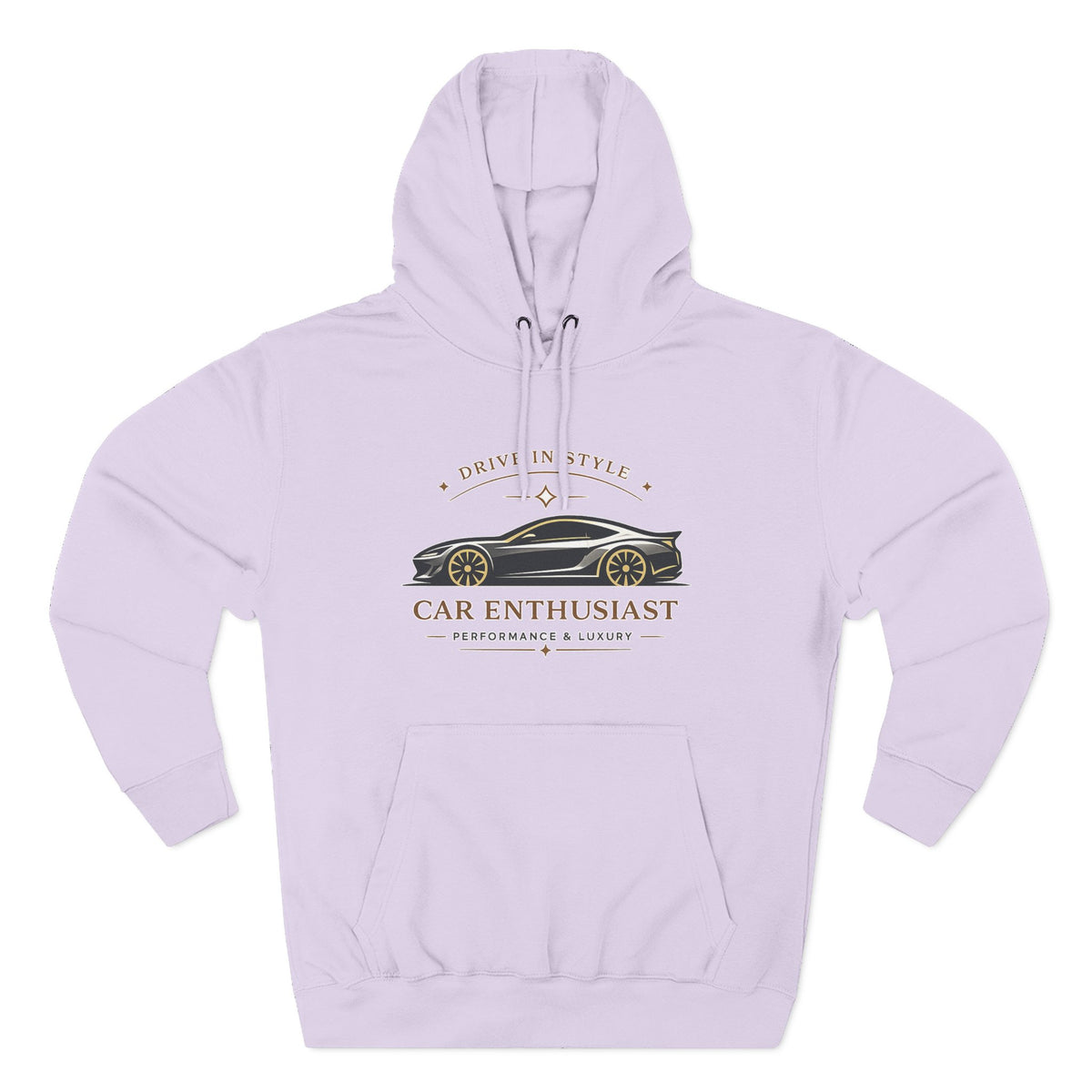 Car Enthusiast Hoodie — Vintage Sports Car Graphic, 'Drive in Style' Casual Pullover