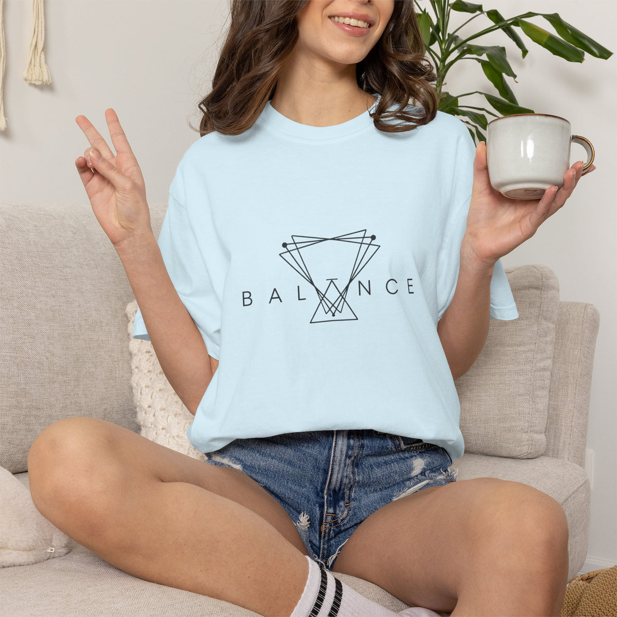 Balance Geometric T-Shirt