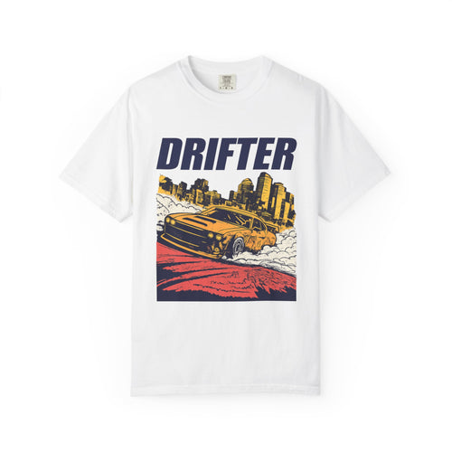 Drifter Street Racing T-Shirt — Retro Drift Car Graphic Tee