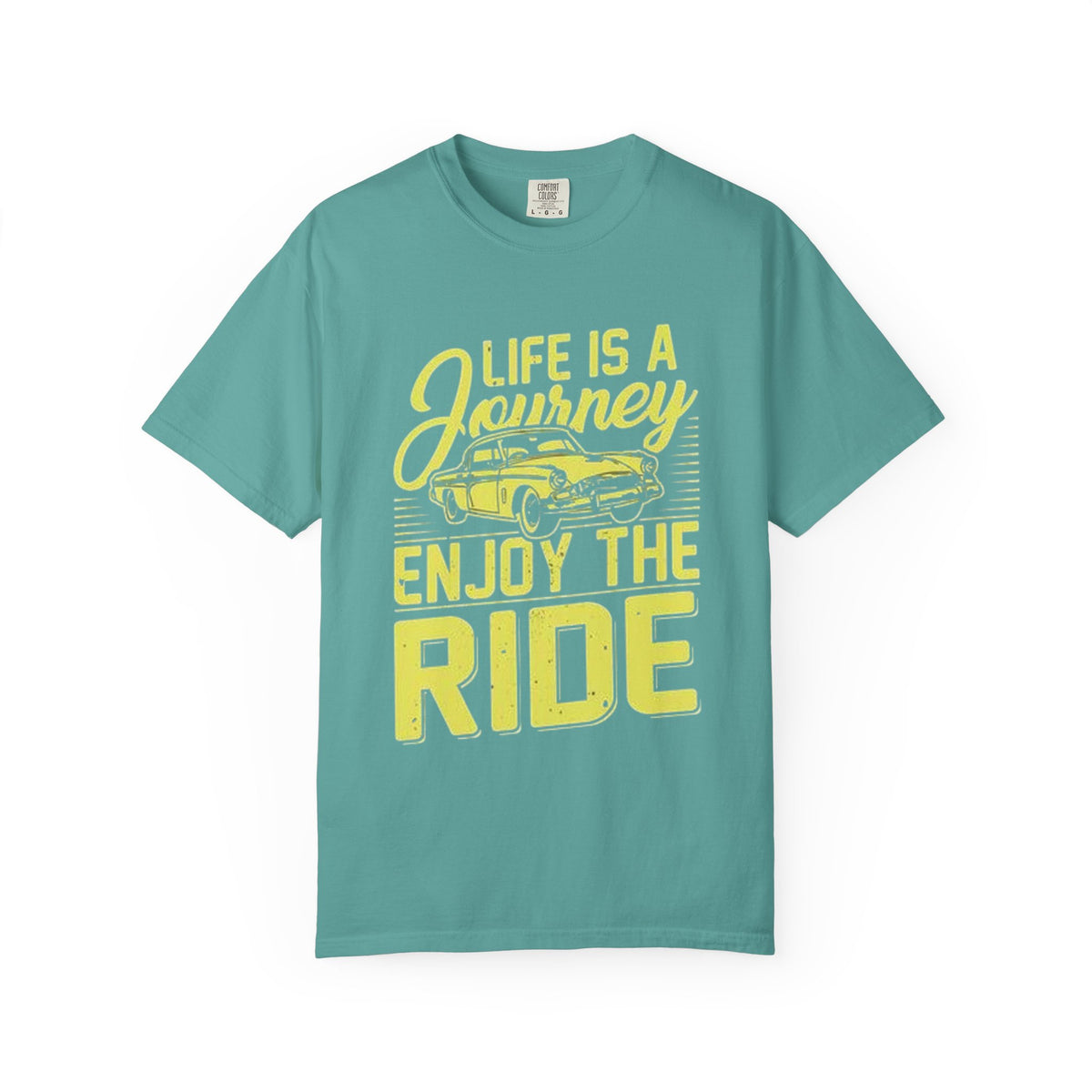 Enjoy The Ride T-Shirt — 'Life Is A Journey' Vintage Car Tee