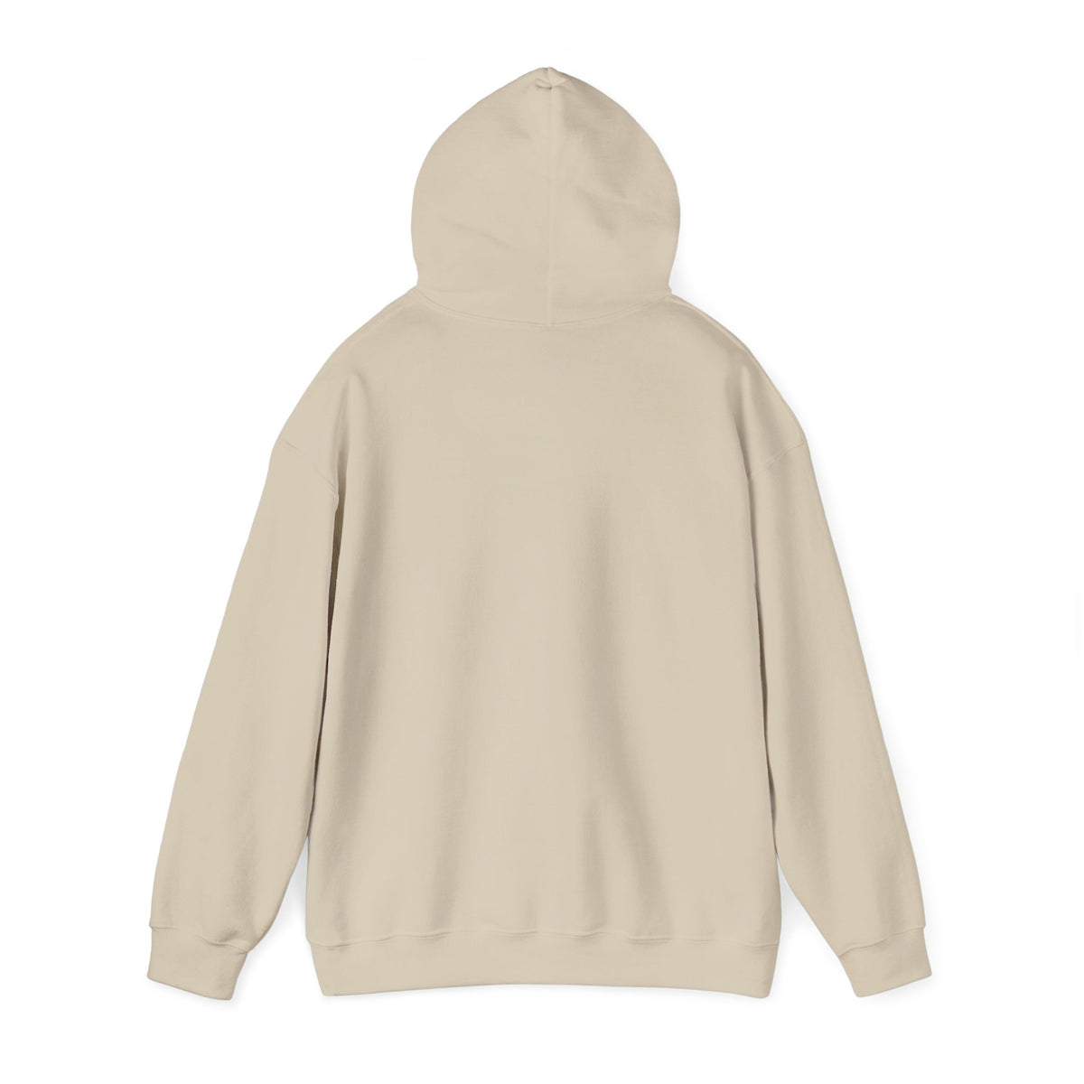 Detective Silhouette Hoodie – Minimal Red Moon Mystery Graphic