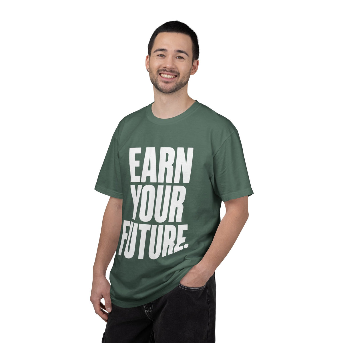Earn Your Future T-Shirt — Motivational Graphic Tee for Goal-Getters