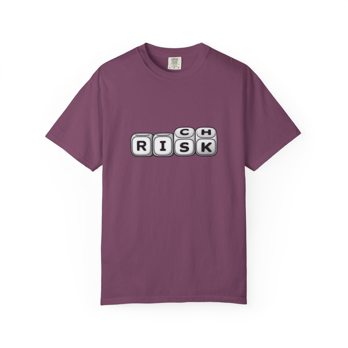 T-Shirt — 'RISK' Dice Block Graphic Tee