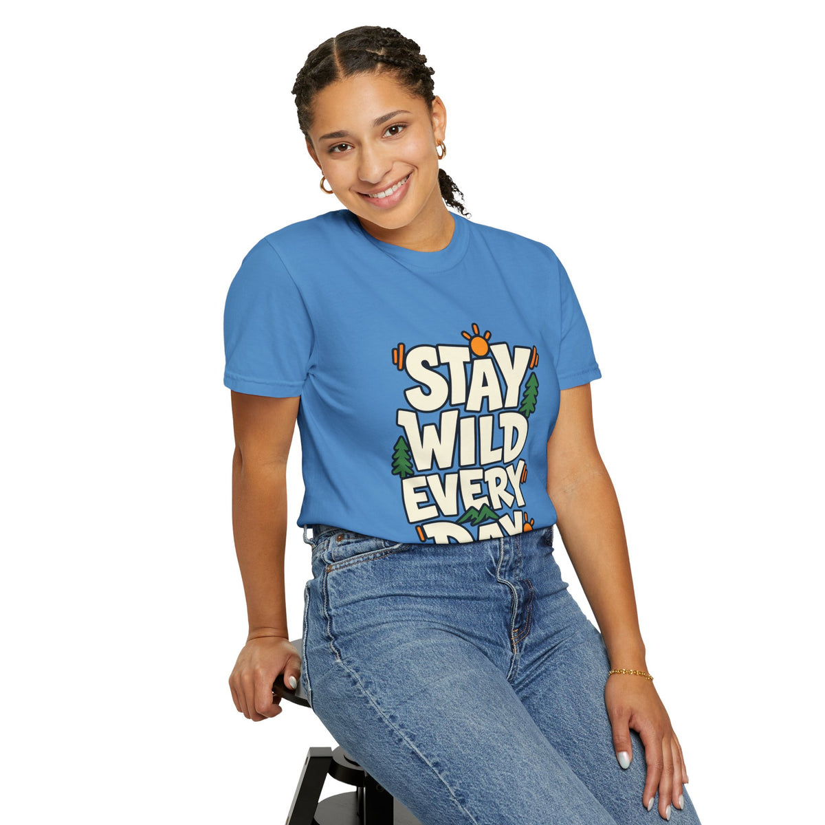 Stay Wild Every Day T-Shirt — Outdoor Adventure Graphic Tee