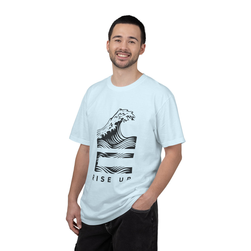 Rise Up Wave T-Shirt — Graphic Ocean Wave Tee