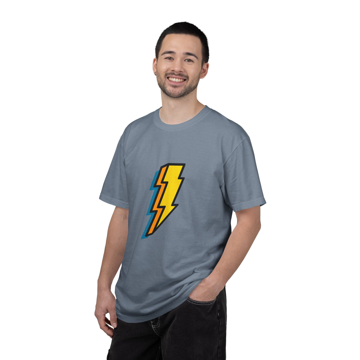 Lightning Bolt Graphic T-Shirt